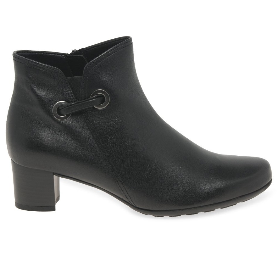 Keegan Dames Bottines Gabor Noir | Exclusif
